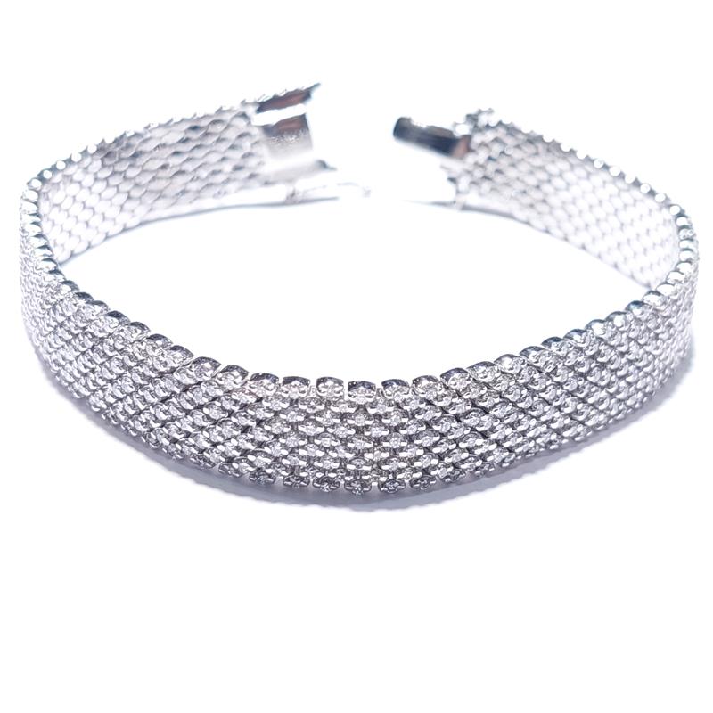 7.20 Карат Бриллиант 18 K Белое Золото Кольцо 46.44 гр