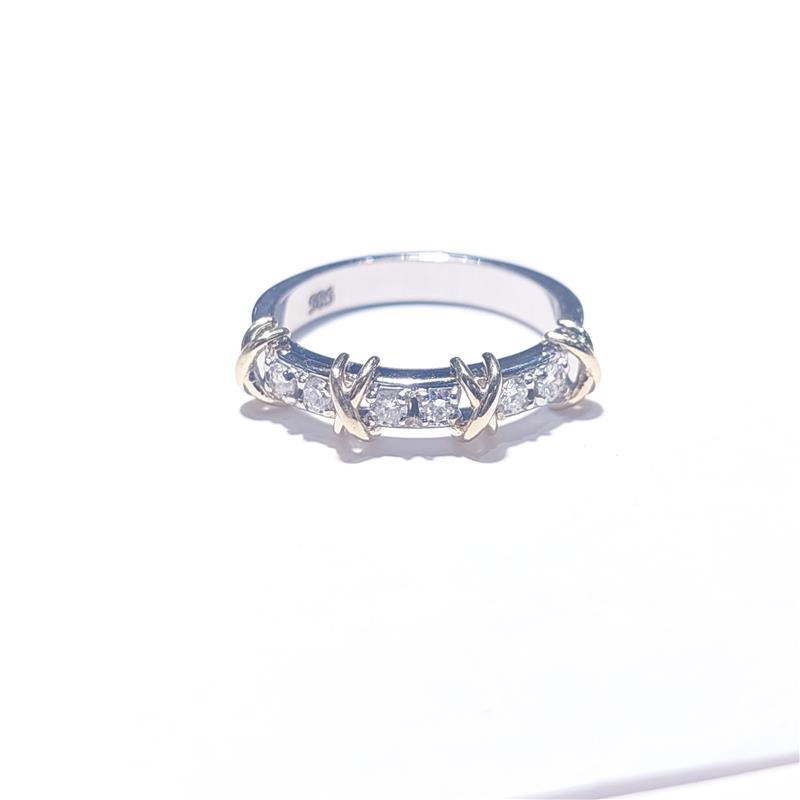 0.28 Карат Бриллиант 14 K Gold Кольцо 4.02 гр