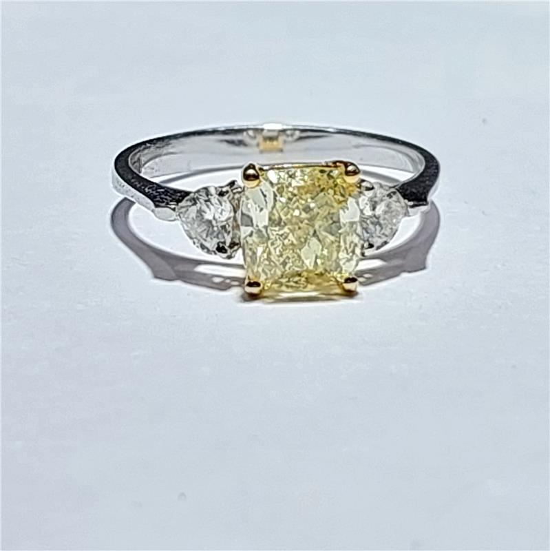 2.42 Карат Бриллиант 18 K Gold Кольцо 3 гр