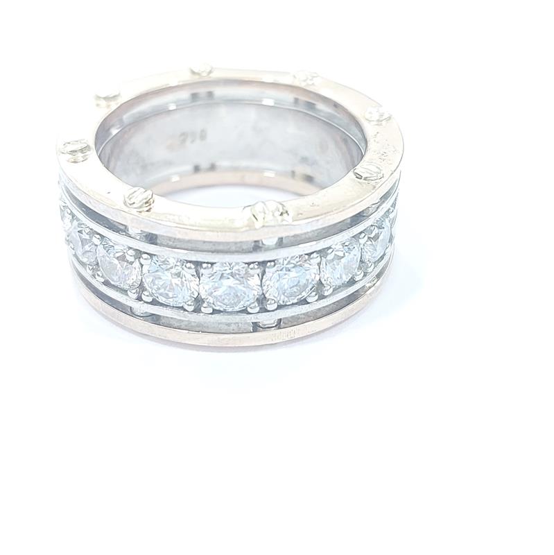 2.28 Карат Бриллиант 18 K Gold Кольцо 25.38 гр