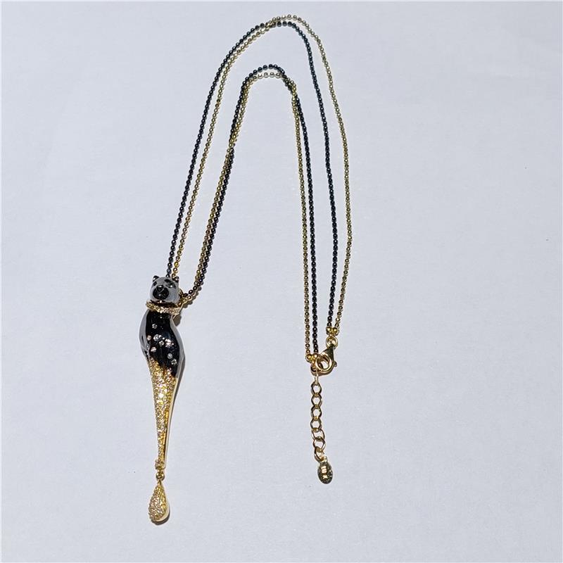 0,81 Карат Бриллиант 18 K Gold Ожерелье 18,07 гр